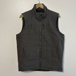Sitka Gear Men’s Medium Grindstone Work Vest Gray Zip Up Outdoor Hiking Gorpcore